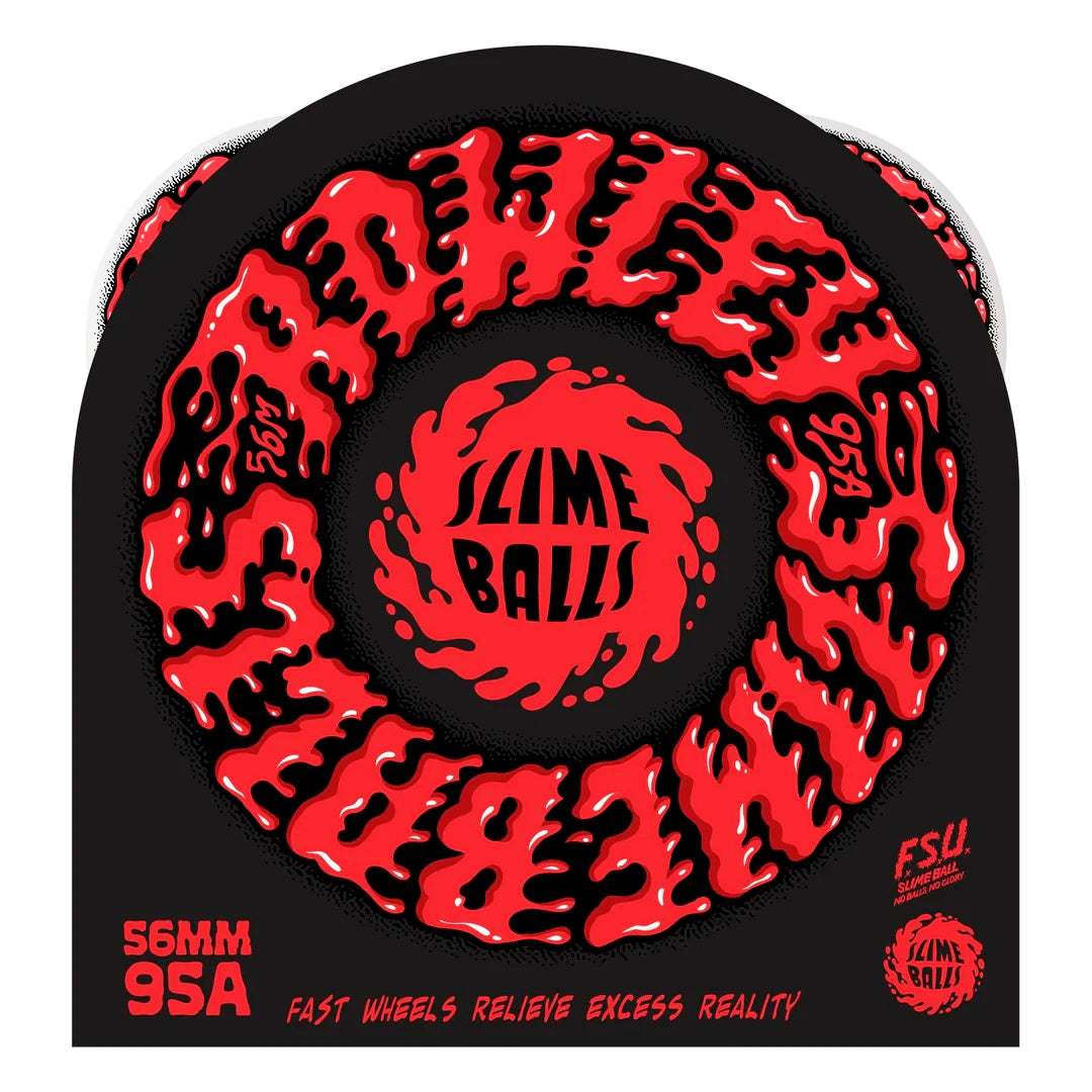 SLIME BALLS G.ROWLEY VOMIT MINI WHITE 56MM 95A U6229-C01S01