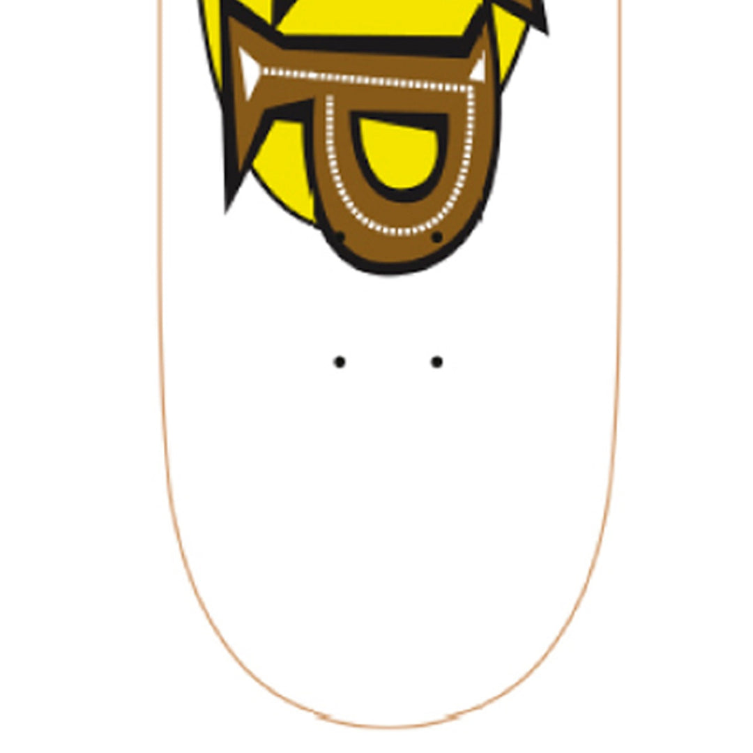 OVAL LOGO MUSTARD/WHITE 7.75 キッズサイズ スケートボード スケボー デッキ
