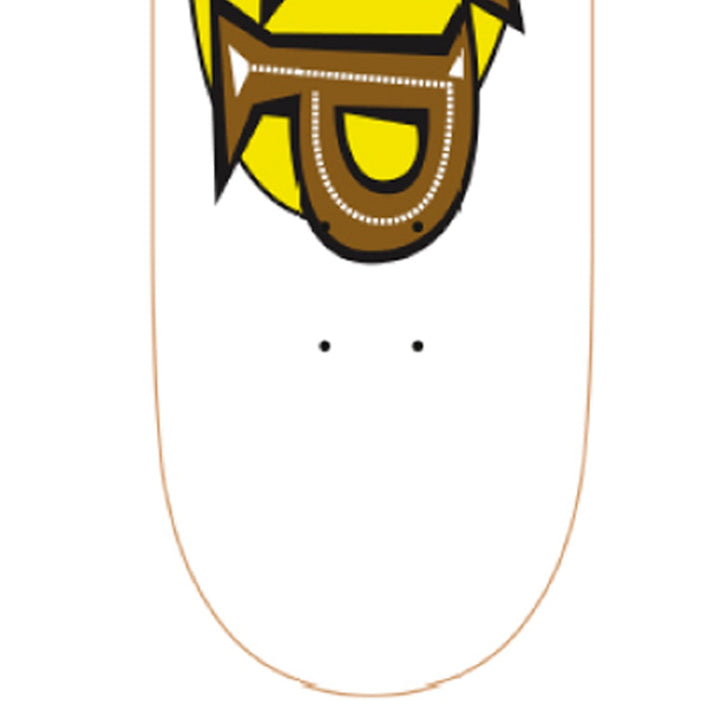 OVAL LOGO MUSTARD/WHITE 7.75 キッズサイズ スケートボード スケボー デッキ