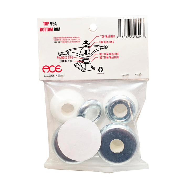 ACE TRUCK INVERTED EXTRA HARD 99A BUSHINGS スケートボード スケボー ブッシュゴム ピボット メンテナンス