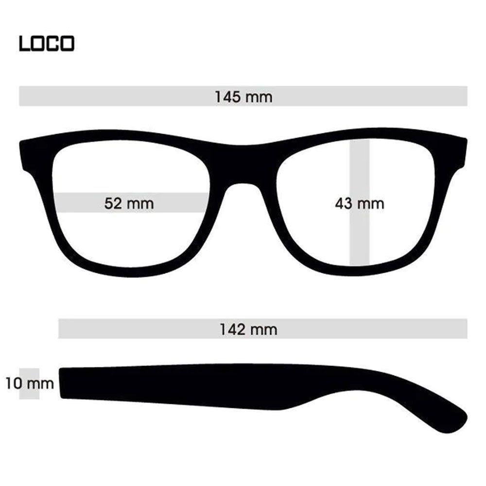 LOCO Black Soft x Light Yellow Night High Contrast Lens (ナイトレンズ)