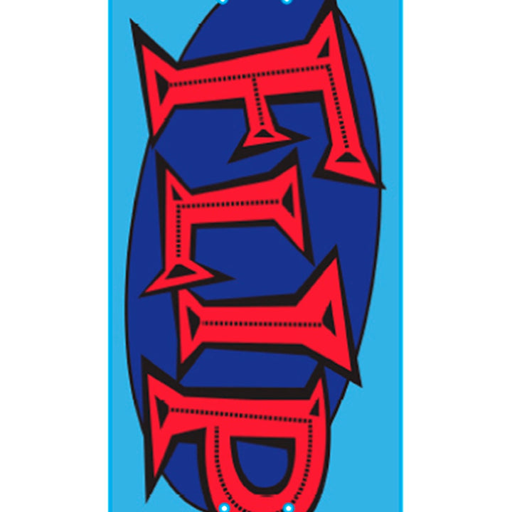 OVAL LOGO BLUE/RED 7.375 キッズサイズ スケートボード スケボー デッキ
