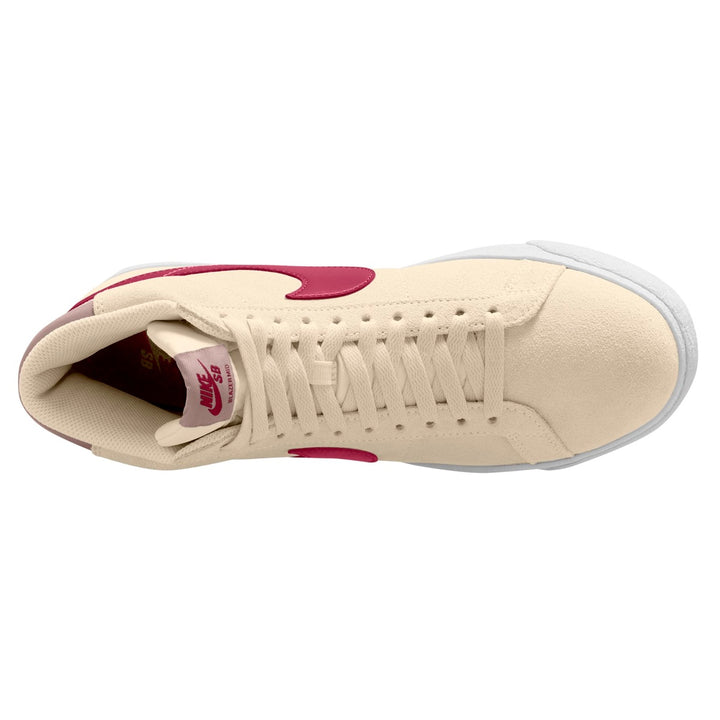 NIKE SB ZOOM BLAZER MID ( PALE IVORY/NBL RD-SL ) FD0731-100
