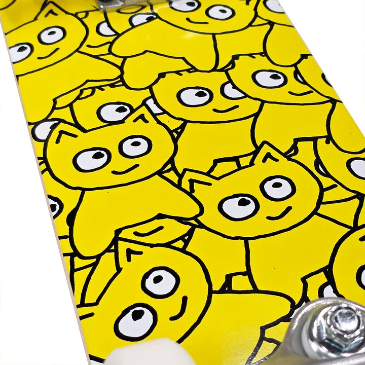 STICKER PILE YELLOW コンプリート 6.75 スケートボード スケボー コンプリート 完成組立品 セット