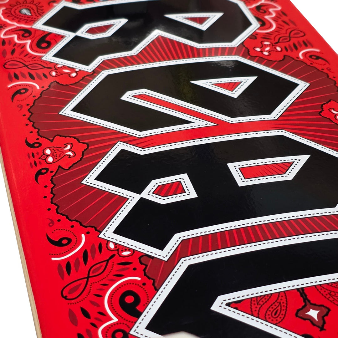 BANDANA RED 7.75 キッズサイズ スケートボード スケボー コンプリート 完成組立品 セット