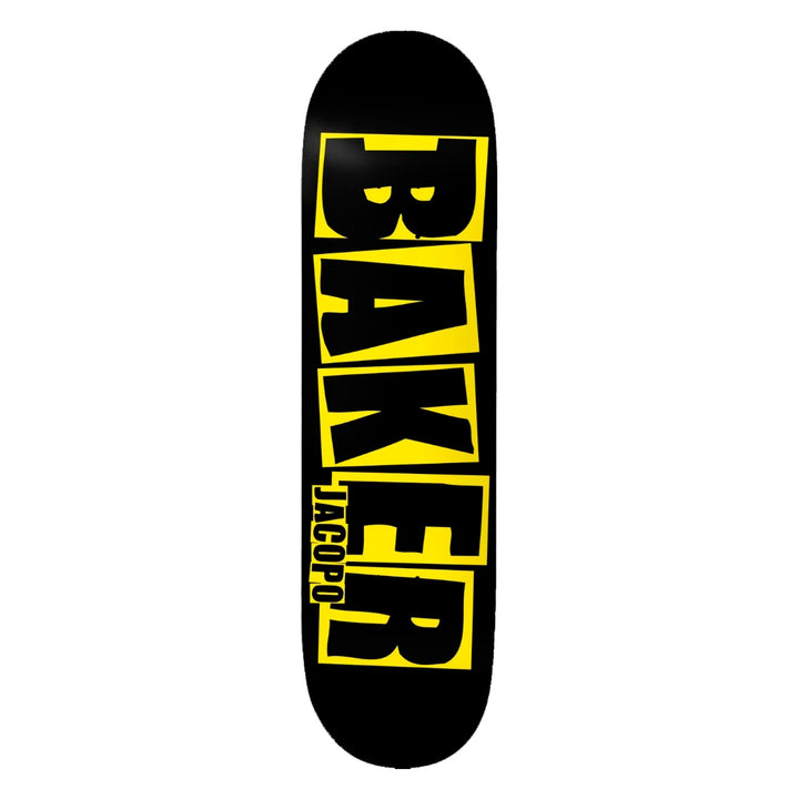 JC BRAND LOGO DANGER YELLOW 8.0 スケートボード スケボー デッキ