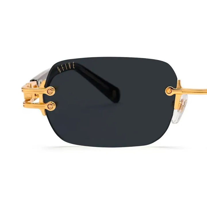 PURITY BLACK & 24K GOLD SUNGLASSES プリティー / ブラック&ゴールド / サングラス / ナインファイブ