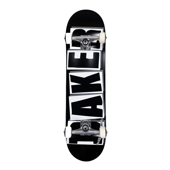 BRAND LOGO BLACK 8.25 スケートボード スケボー コンプリート 完成組立品 セット