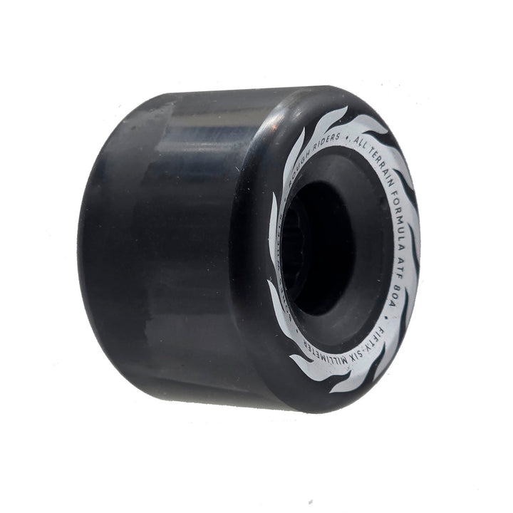 ATF ROUGH RIDERS RUNNERS ETERAL FLAME BLACK 56mm 80A (ソフトウィール) スケートボード スケボー ウィール