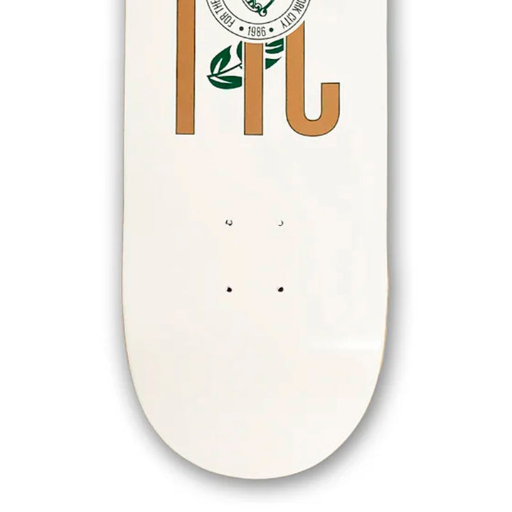 YEARBOOK WHITE 8.5 スケートボード スケボー デッキ