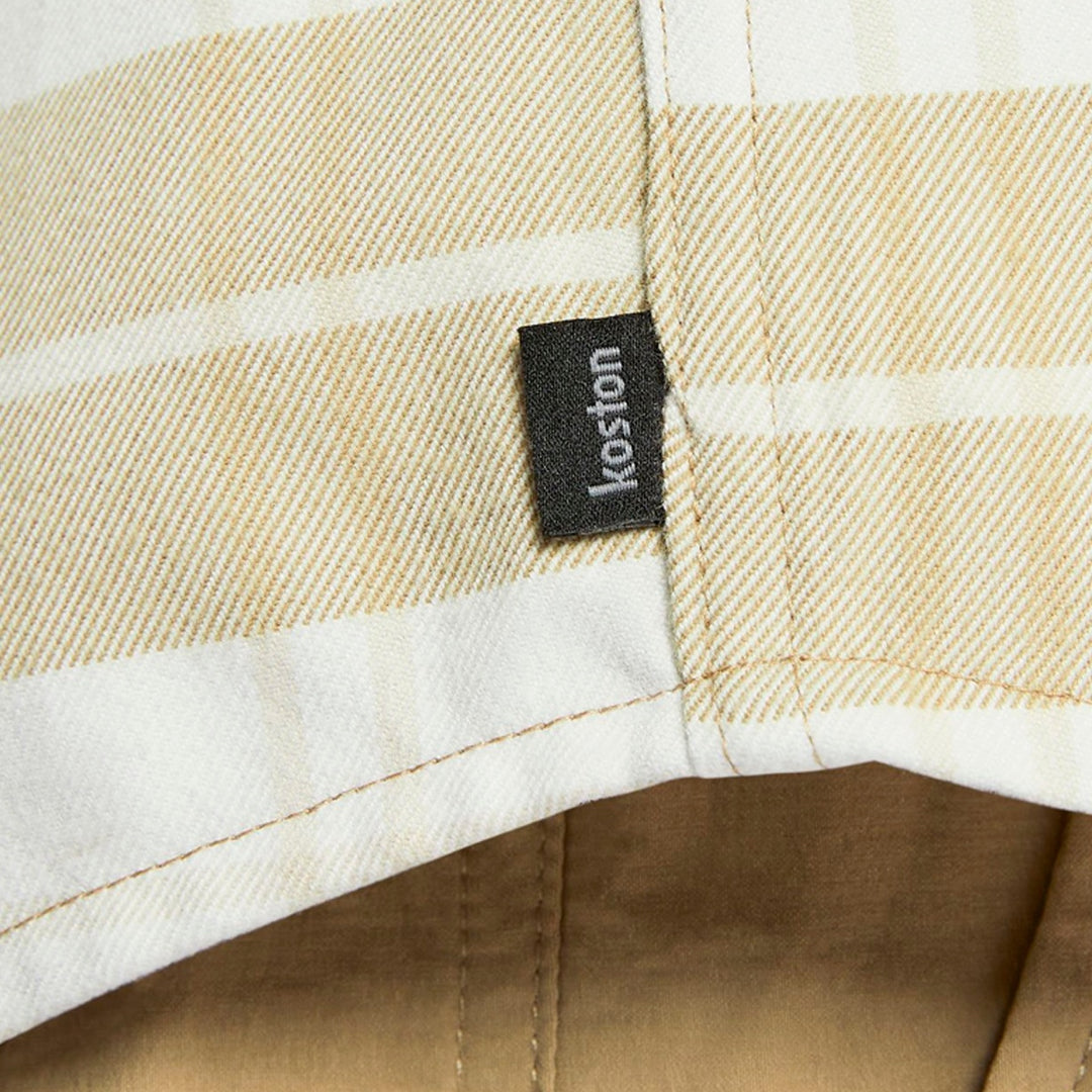 NIKE SB FLNNL BTN UP KOS L/S TOP ( SAIL/LTBONE ) HV0257-133 XLサイズ