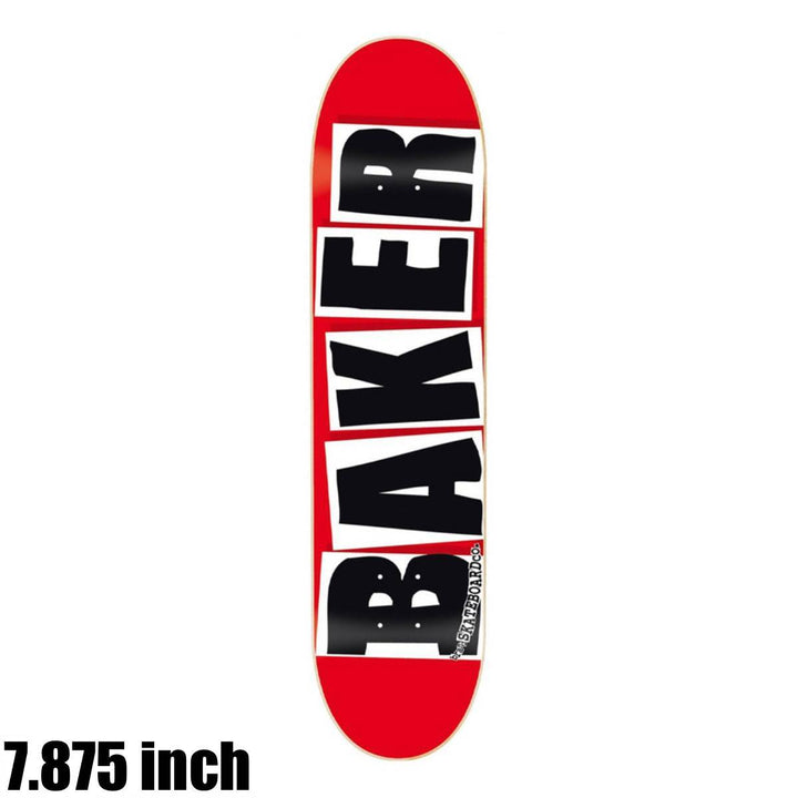 BRAND LOGO RED/BLACK 7.875