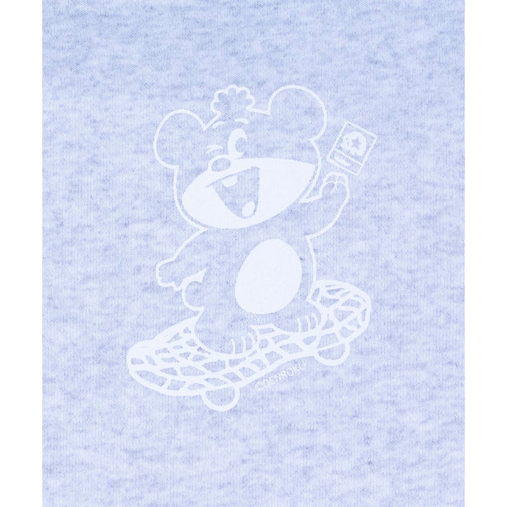 でん六 x MxMxM “ピーナッツの車とでんちゃん” HOODIE GRAY (でん六 x MxMxM エアーフレッシュナー付き)