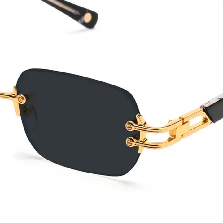 PURITY BLACK & 24K GOLD SUNGLASSES プリティー / ブラック&ゴールド / サングラス / ナインファイブ