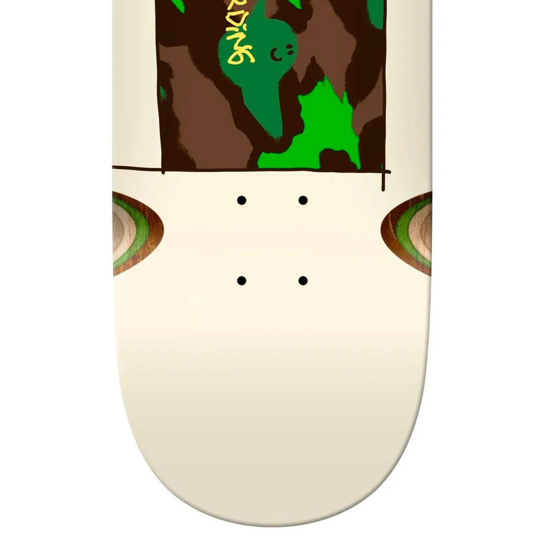 TEAM CAMO WHITE 8.06 スケートボード スケボー デッキ