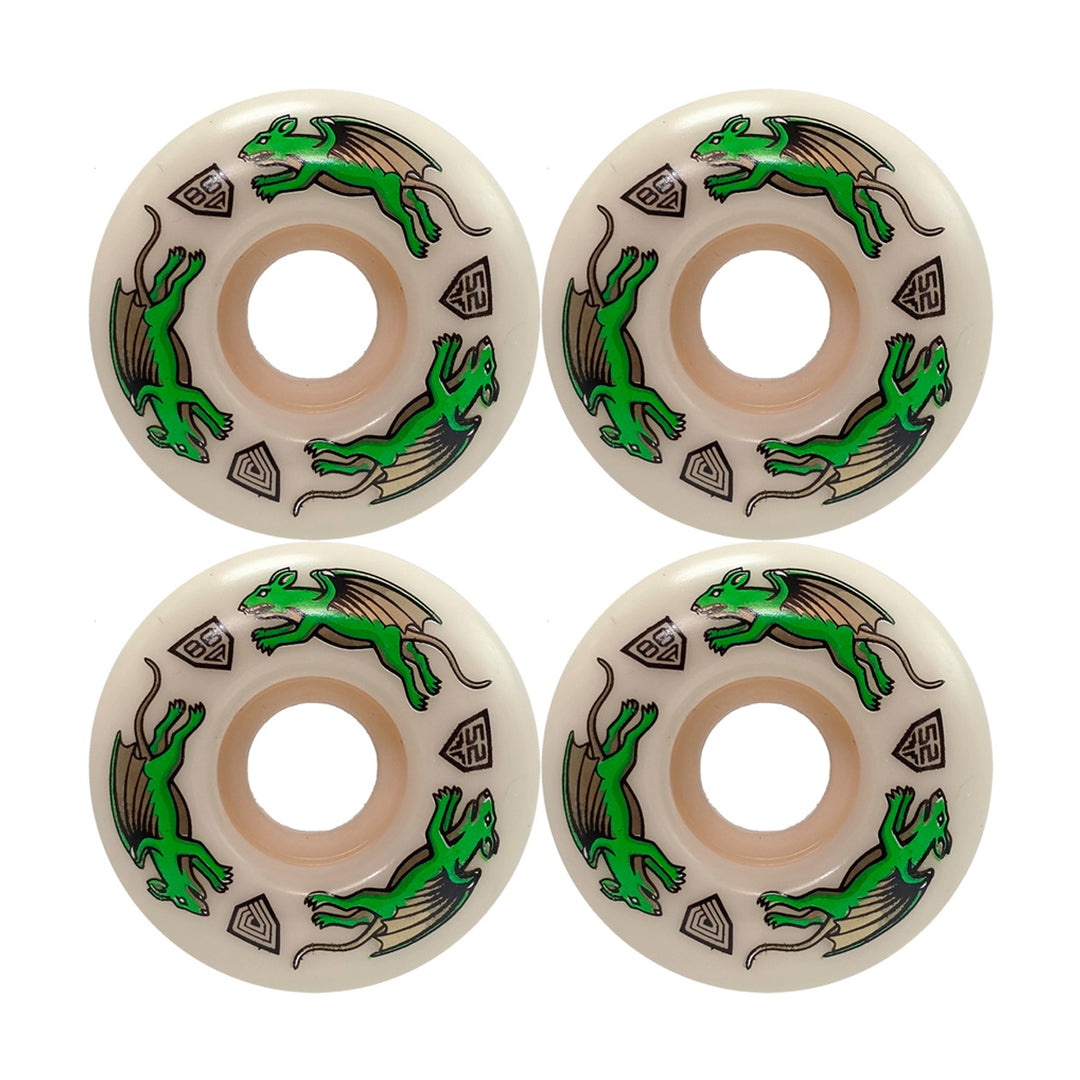 POWELL PERALTA DRAGON FORMULA NANO RAT AV4 52x34MM 88A スケートボード スケボー ウィール