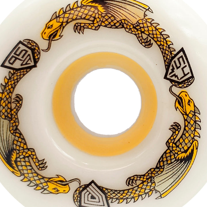 POWELL DRAGON FORMULA YELLOW 54mm×34mm 95A