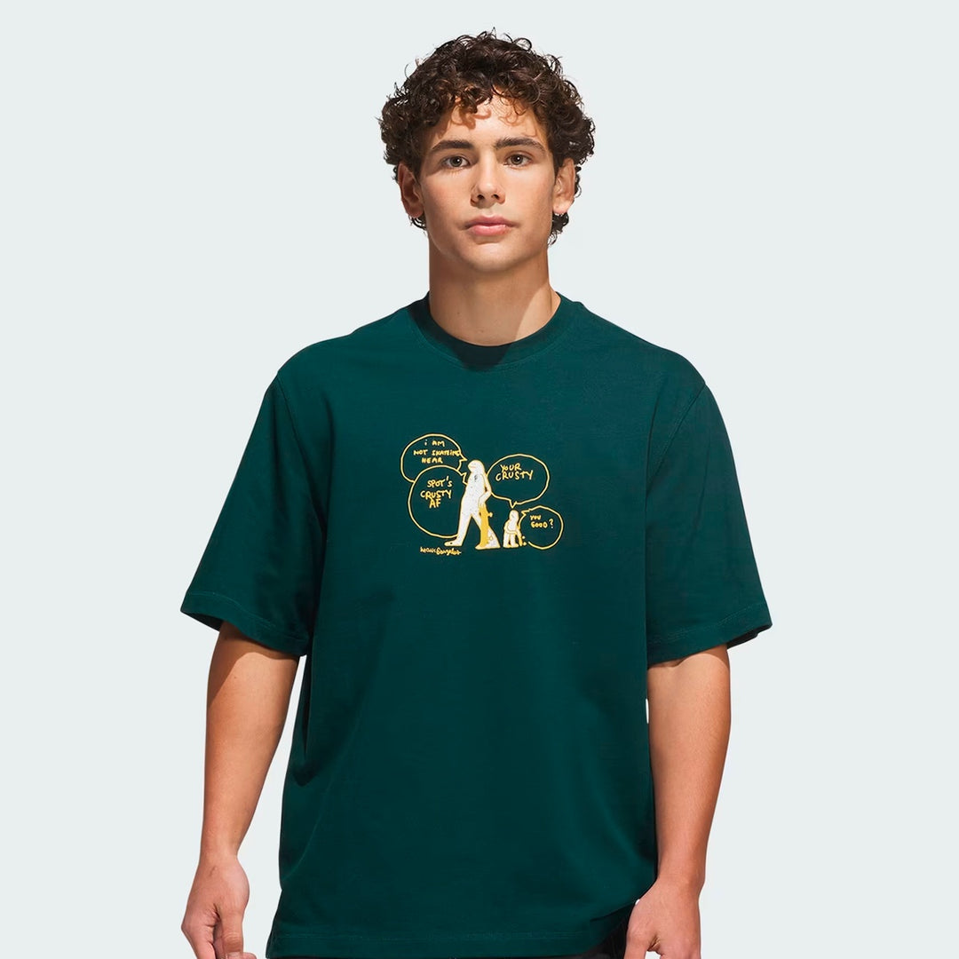 SKATEBOARDING x MARK GONZALES CRUSTY Tシャツ Aurora-Ivy/Black