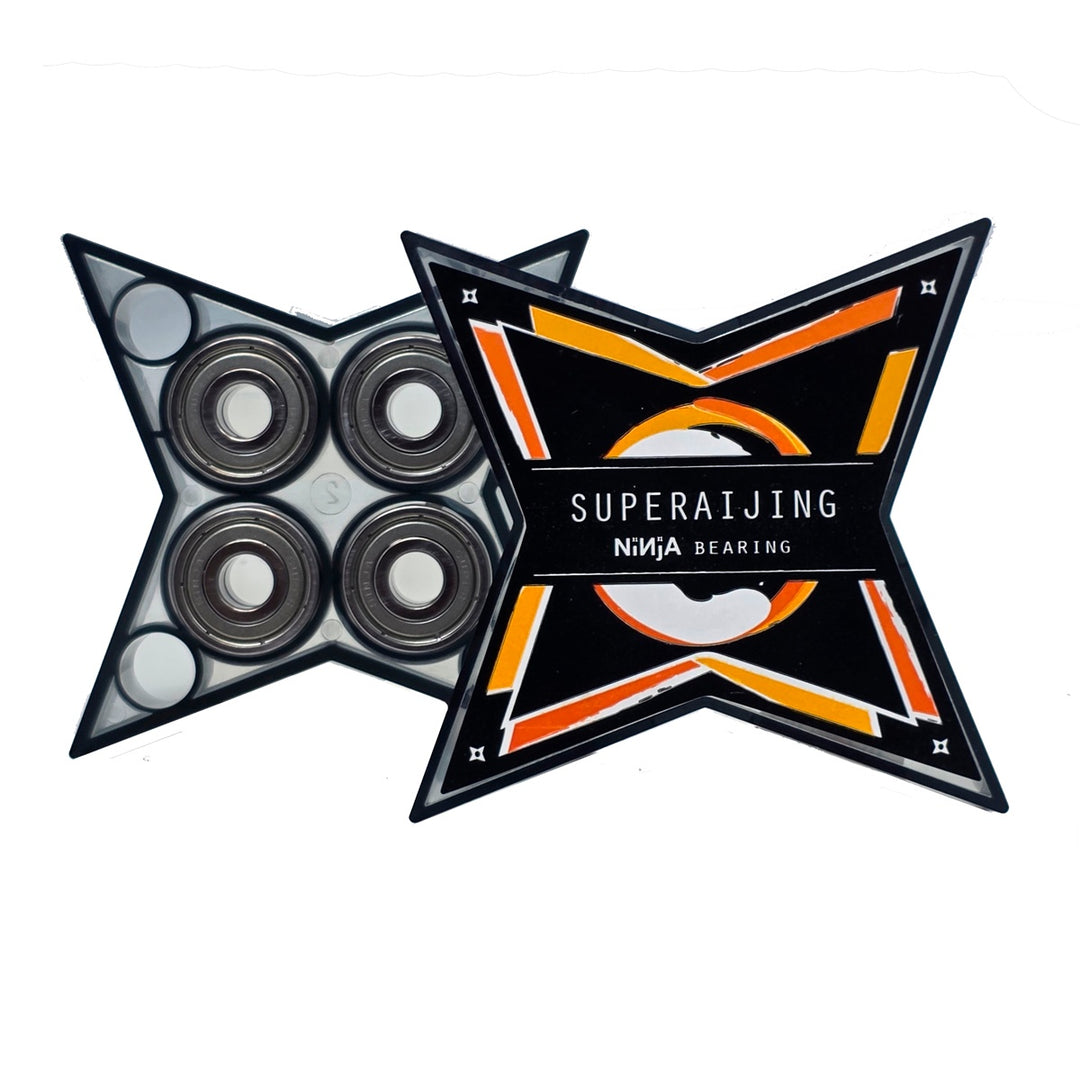 NINJA SUPERAIJING 雷神 ABEC7 スケートボード スケボー ベアリング オイルタイプ メンテナンス