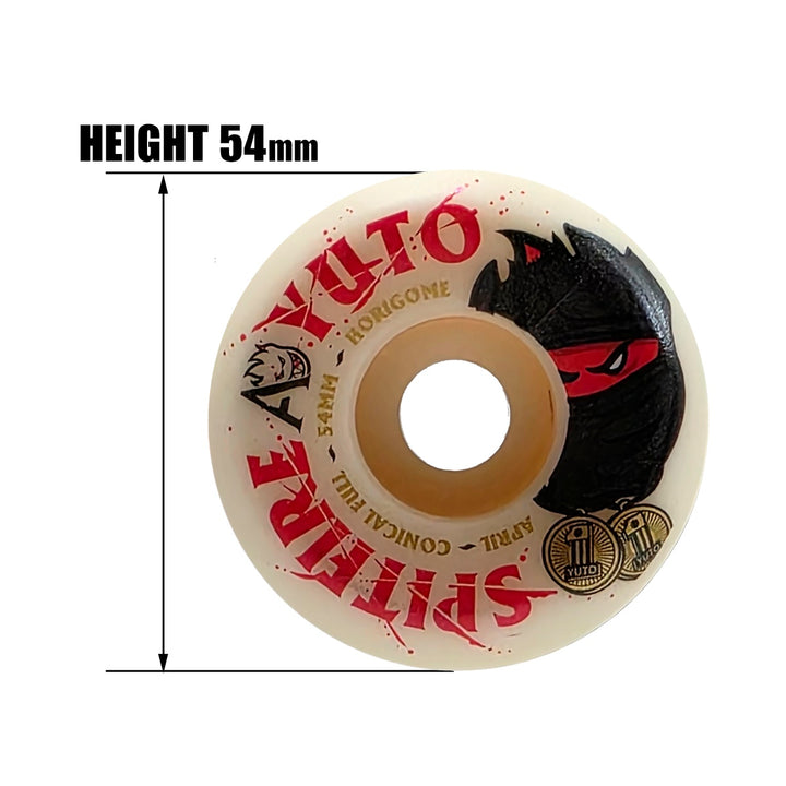 F4 99 CONICAL FULL APRIL YUTO HORIGOME 54mm スケートボード スケボー ウィール