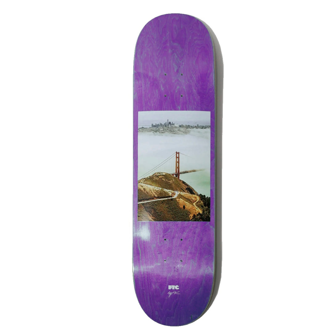 STEPHEN VANASCO X FTC SF AERIAL DECK PUPLE 8.5 スケートボード スケボー デッキ