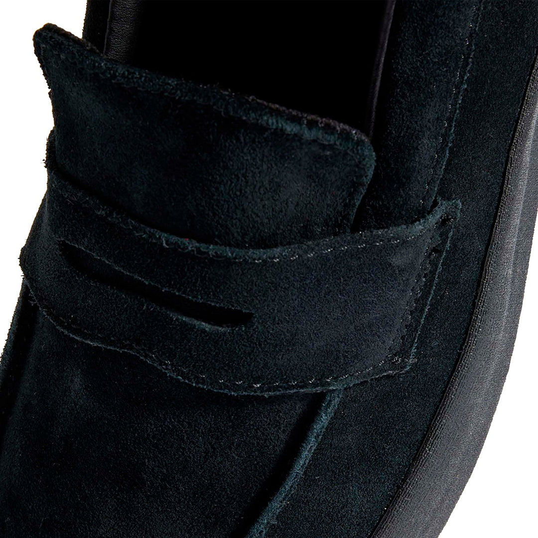 VANS SKATE LOAFER SUEDE スケート ローファー スエード BLACK/BLACK