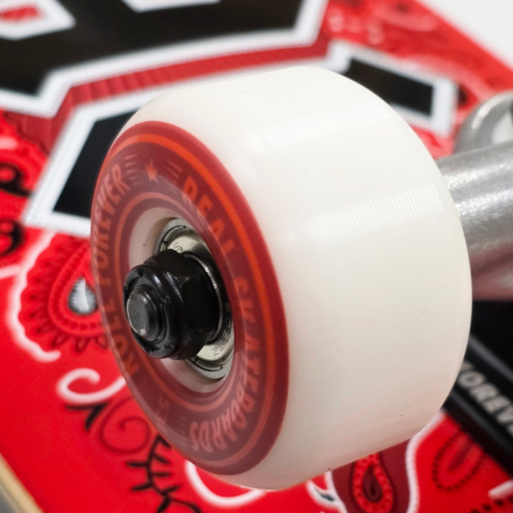 BANDANA RED 7.75 キッズサイズ スケートボード スケボー コンプリート 完成組立品 セット