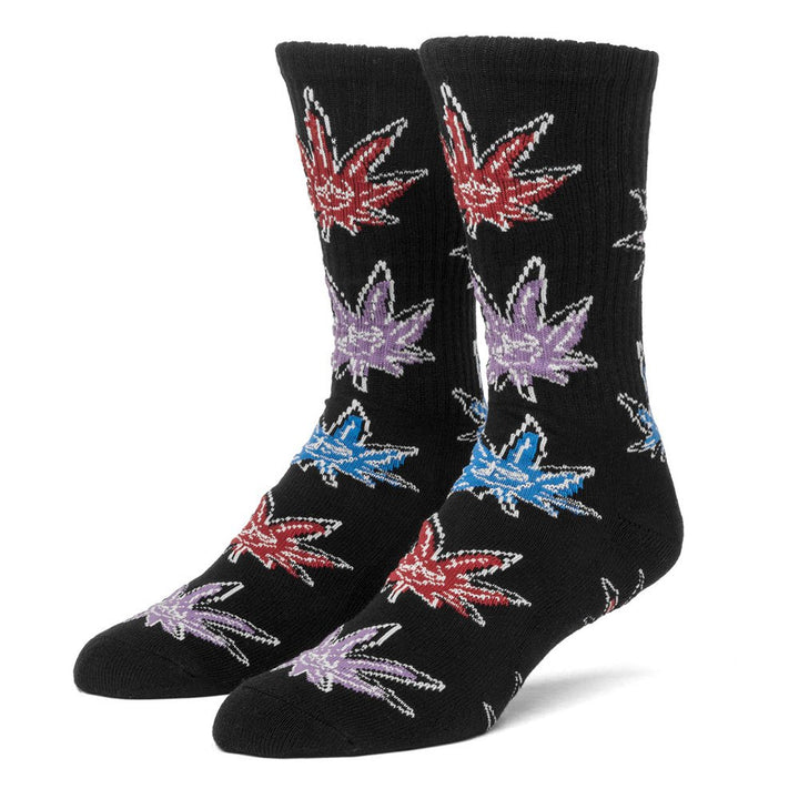 OUTSIDE THE LINES SOCKS (BLACK) U0622-C01S01