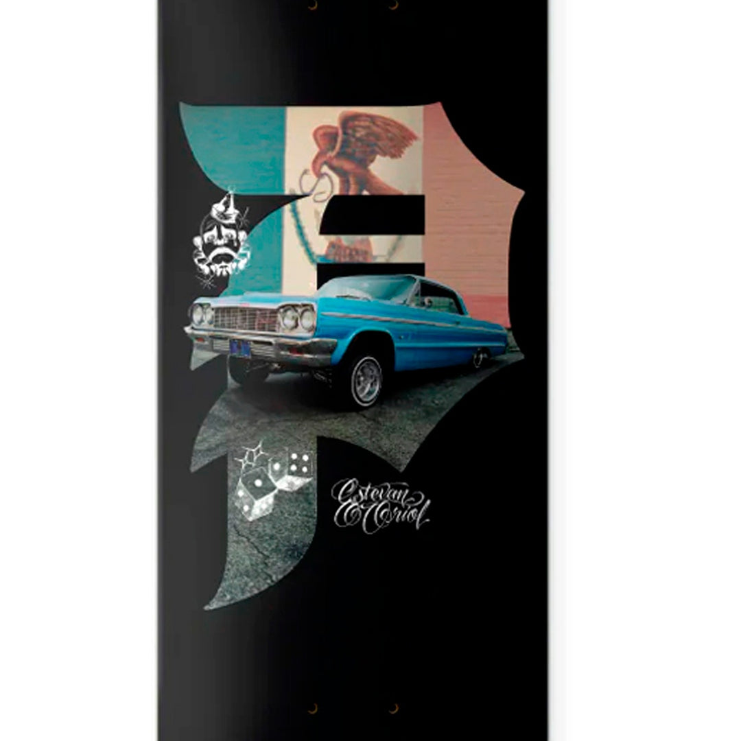 DIRTY P PRIDE DECK BLACK 8.0 スケートボード スケボー デッキ ボード 板