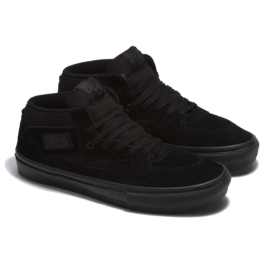 VANS SKATE HALF CAB (ハーフキャブ) BLACK/BLACK スケートボード スケボー シューズ スケシュー スニーカー 靴 メンズ