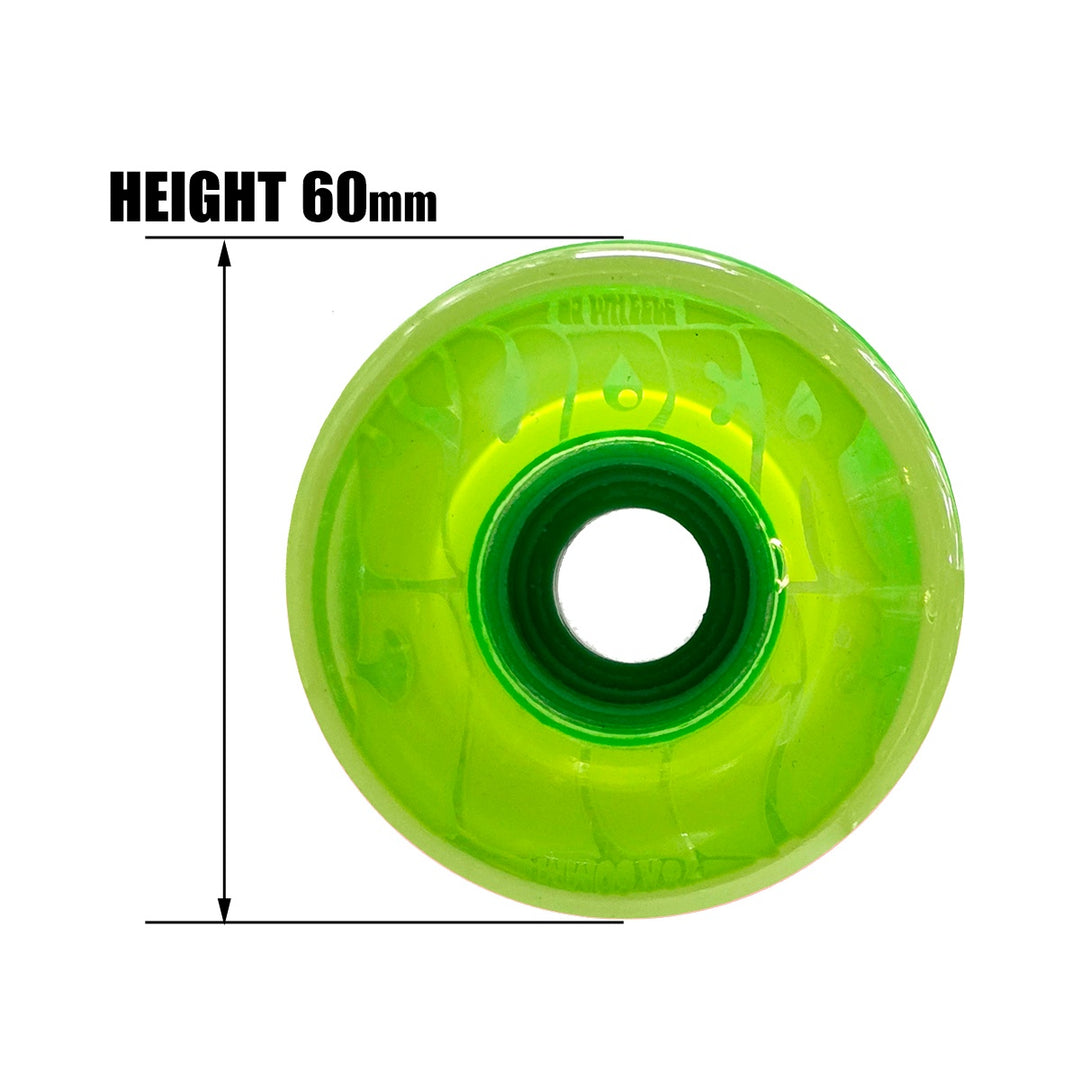OJ SUPER JUICE BUBBLE GUM TRANS GREEN 60mm 78a スケートボード スケボー ウィール