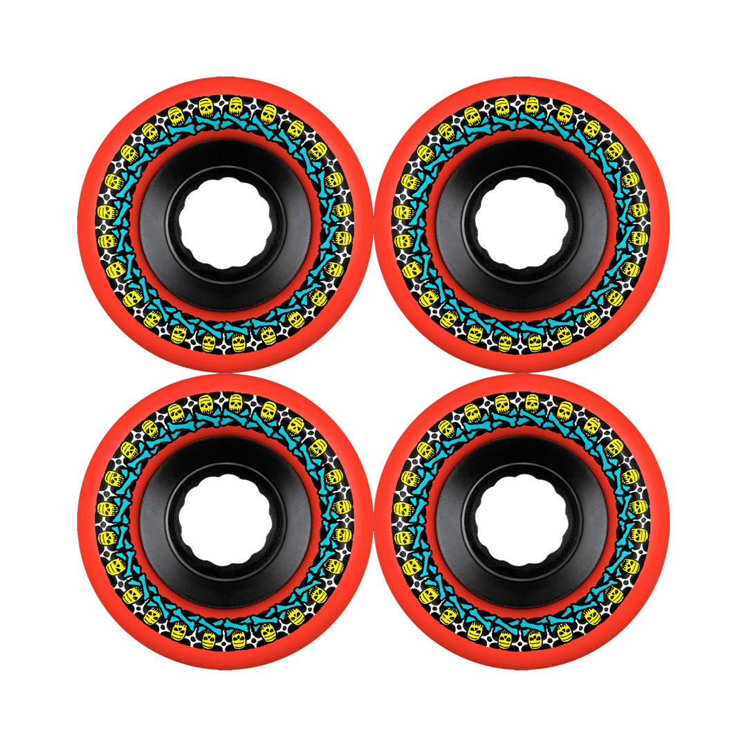 ATF ALL TERRAIN FORMURA ROUGH RIDERS RED 56mm 80A スケートボード スケボー ウィール