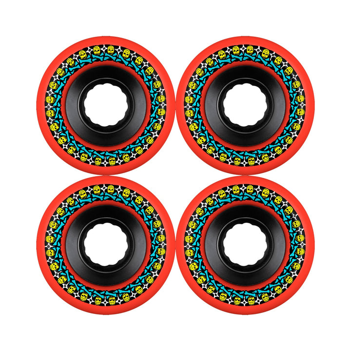 ATF ALL TERRAIN FORMURA ROUGH RIDERS RED 56mm 80A スケートボード スケボー ウィール