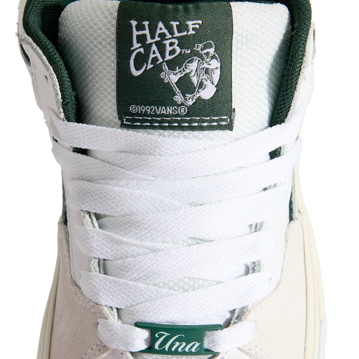 VANS SKATE HALF CAB WAFFLECUP Una Farrar ハーフキャブ ワッフルカップ WHITE/BLACK スケートボード スケボー シューズ スケシュー スニーカー 靴 メンズ
