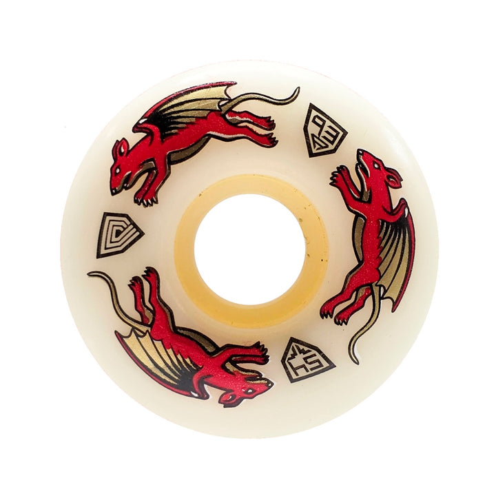 POWELL PERALTA DRAGON FORMULA NANO RAT AV4 54mmx34mm 93A スケートボード スケボー ウィール