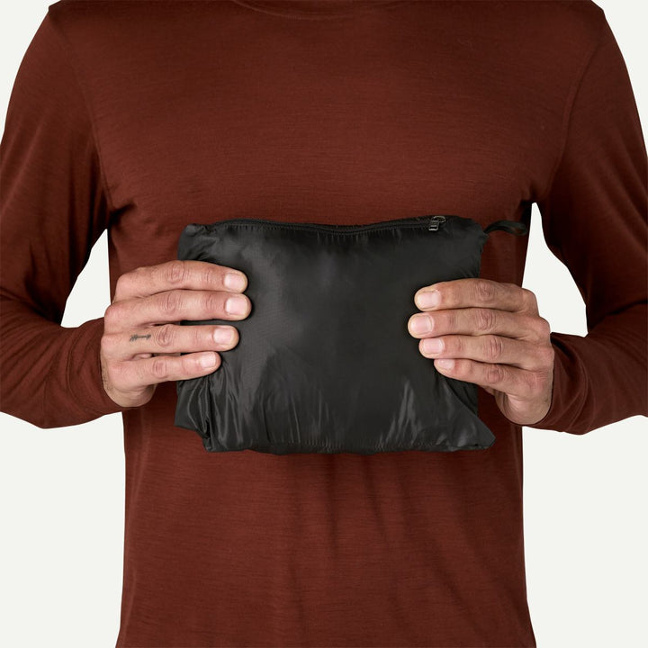 メンズ・ナノ・パフ・フーディ ( BLK ) ( Mサイズ )