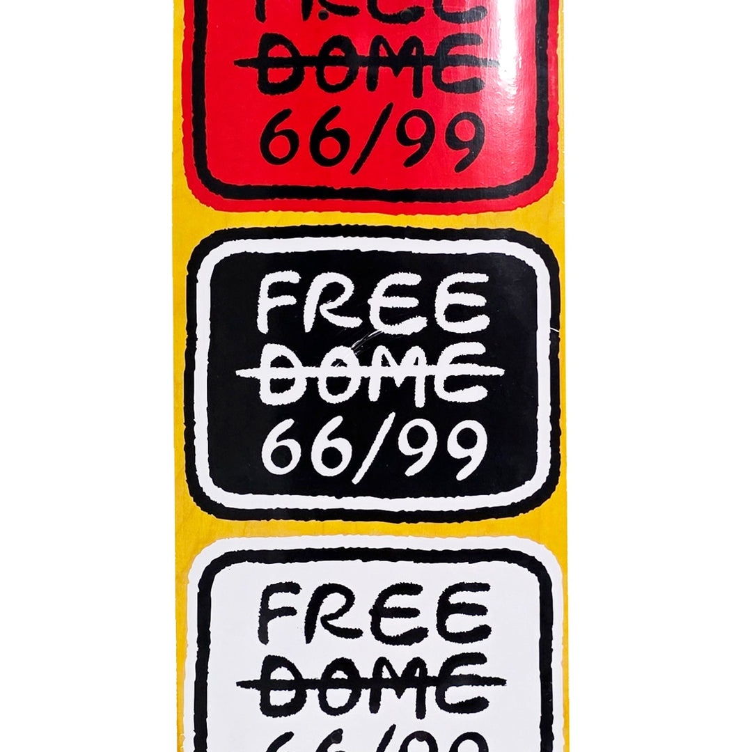 STACKED LOGO (RED/BLACK/WHITE) TEAM 8.125 スケートボード スケボー デッキ