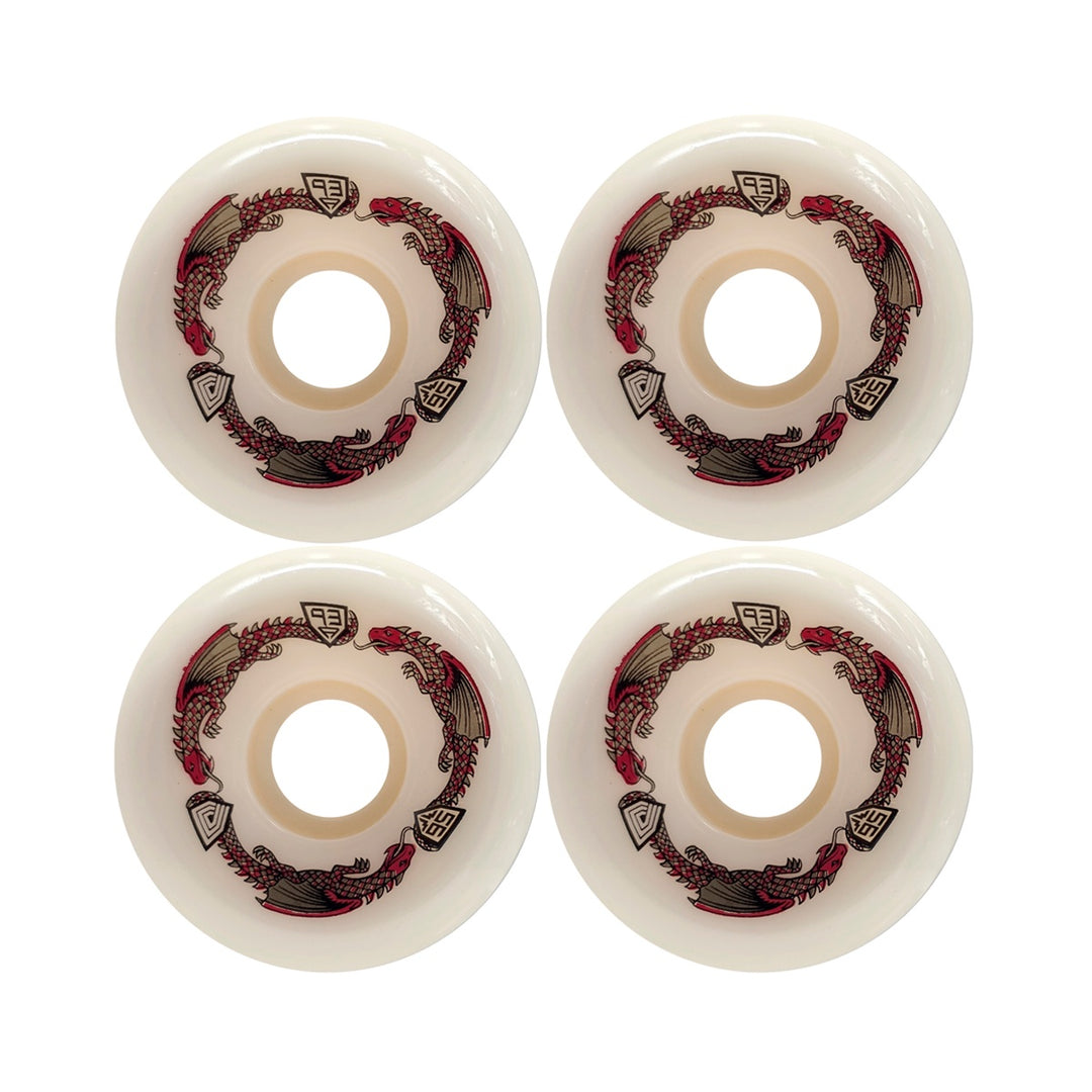 POWELL PERALTA DRAGON FORMULA RED 56mm×36mm 93A スケートボード スケボー ウィール