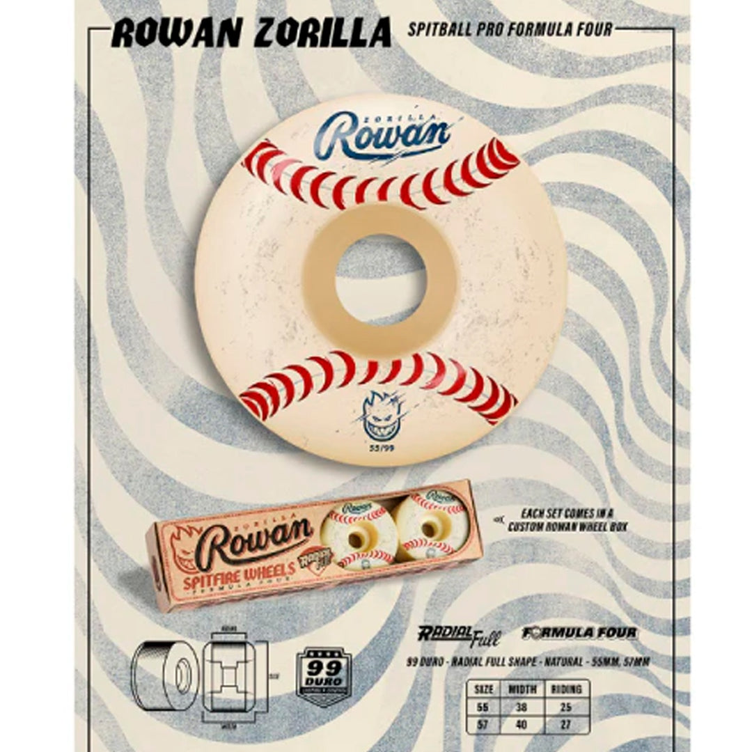 F4 99 ROWAN ZORILLA SPITBALL 55mm U2753-C01S01