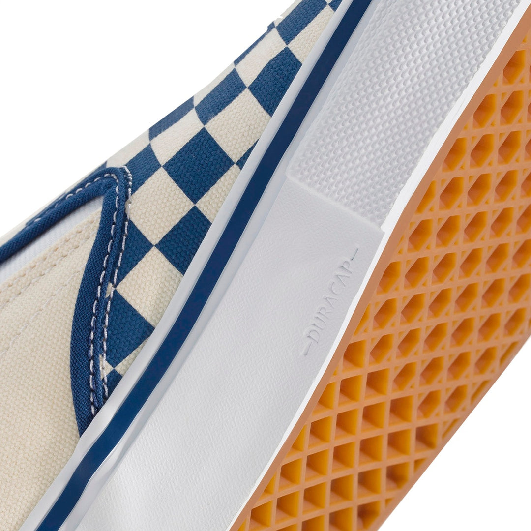 VANS SKATE SLIP-ON スリッポン BLUE CHECKERBOARD スケートボード スケボー シューズ スケシュー スニーカー 靴 メンズ