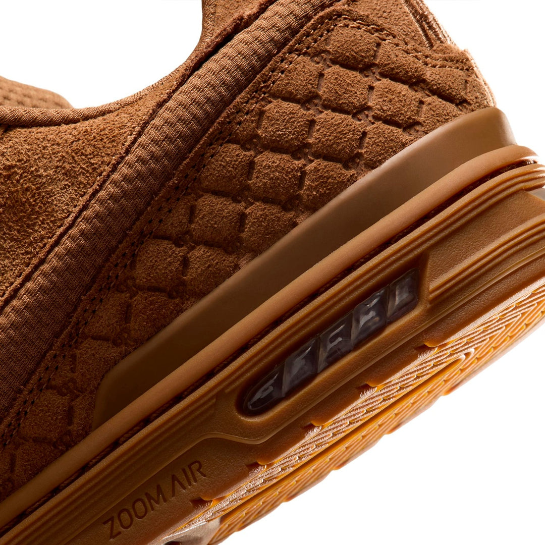 NIKE SB PAUL RODRIGUEZ ZOOM AIR LOW (LT BRITISH TAN/LT BRITISH TAN-UNIV RED-BLACK) IQ6827-200
