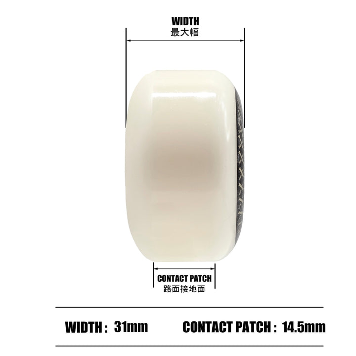 X-FORMULA STANDARD V1 52mm 97A スケートボード スケボー ウィール