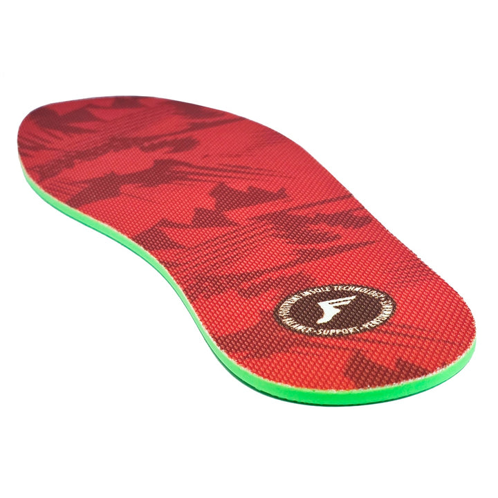 KINGFOAM FLAT INSOLES CUTTING TYPE RED CAMO 5mm スケートボード スケボー インソール 中敷き