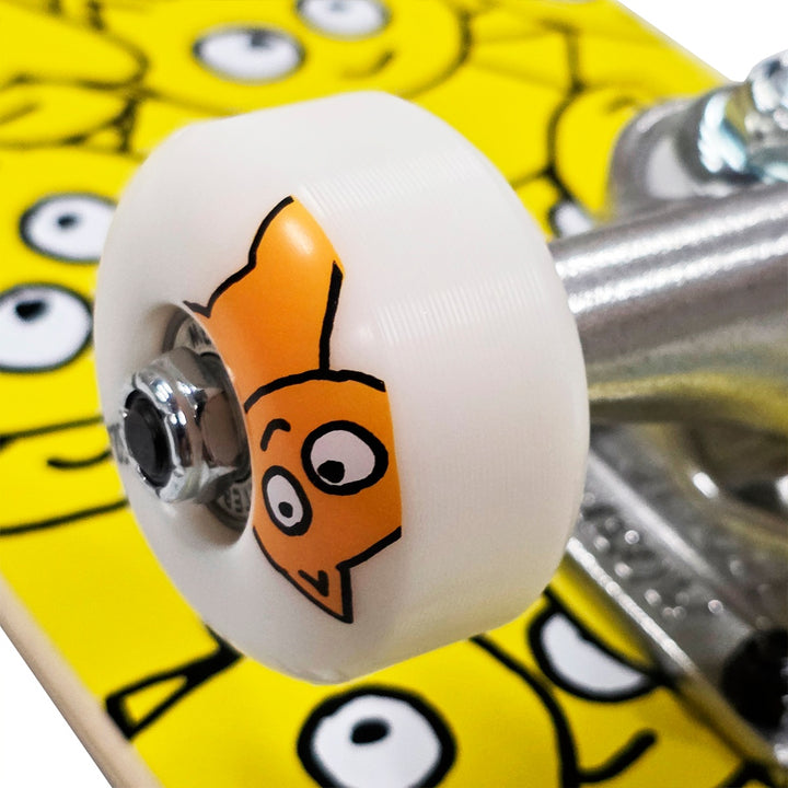 STICKER PILE YELLOW コンプリート 6.75 スケートボード スケボー コンプリート 完成組立品 セット