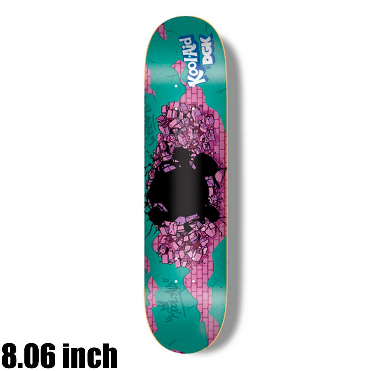 Kool Aid グラフィティデザイン スケートボードデッキ Get Laid-Back with DGK Kool Aid: Canadian Maple Cruiser Deck