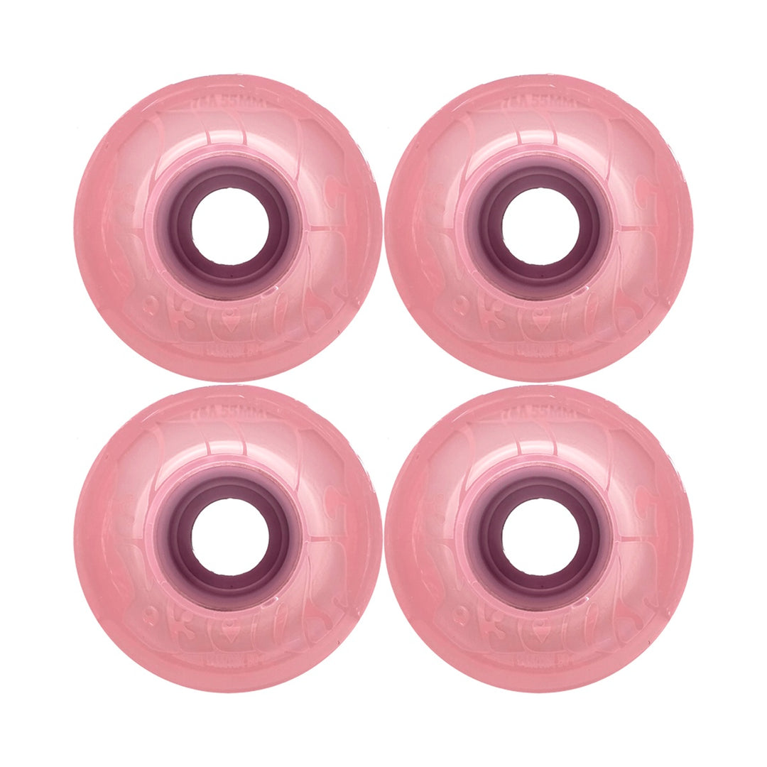 OJ SUPER JUICE BUBBLE GUM TRANS PINK 60mm 78a スケートボード スケボー ウィール