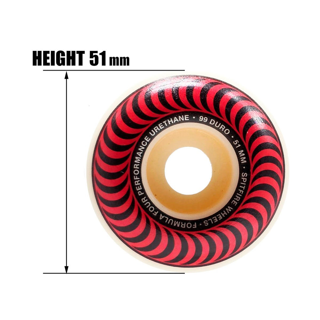 F4 99 CLASSICS 51mm スケートボード スケボー ウィール