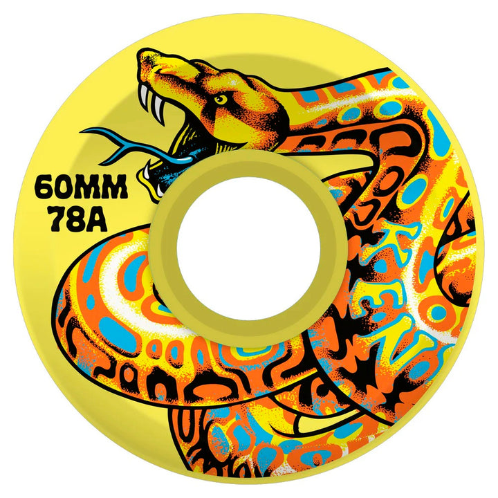 KENDALL SNAKE OG SLIME YELLOW 60mm 78A