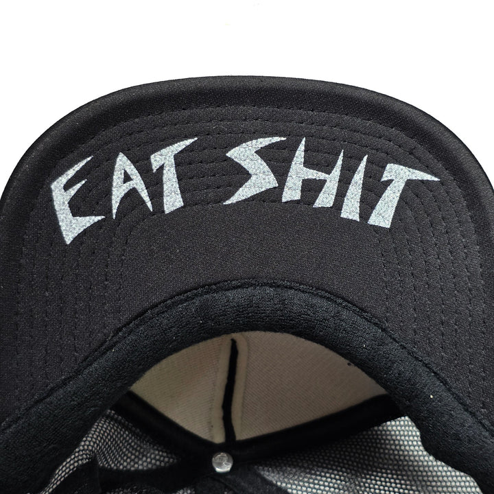 SUICIDAL SKATES EAT SHIT PATCH MESH HAT BLACK スケートボード スケボー キャップ メンズ アパレル 帽子