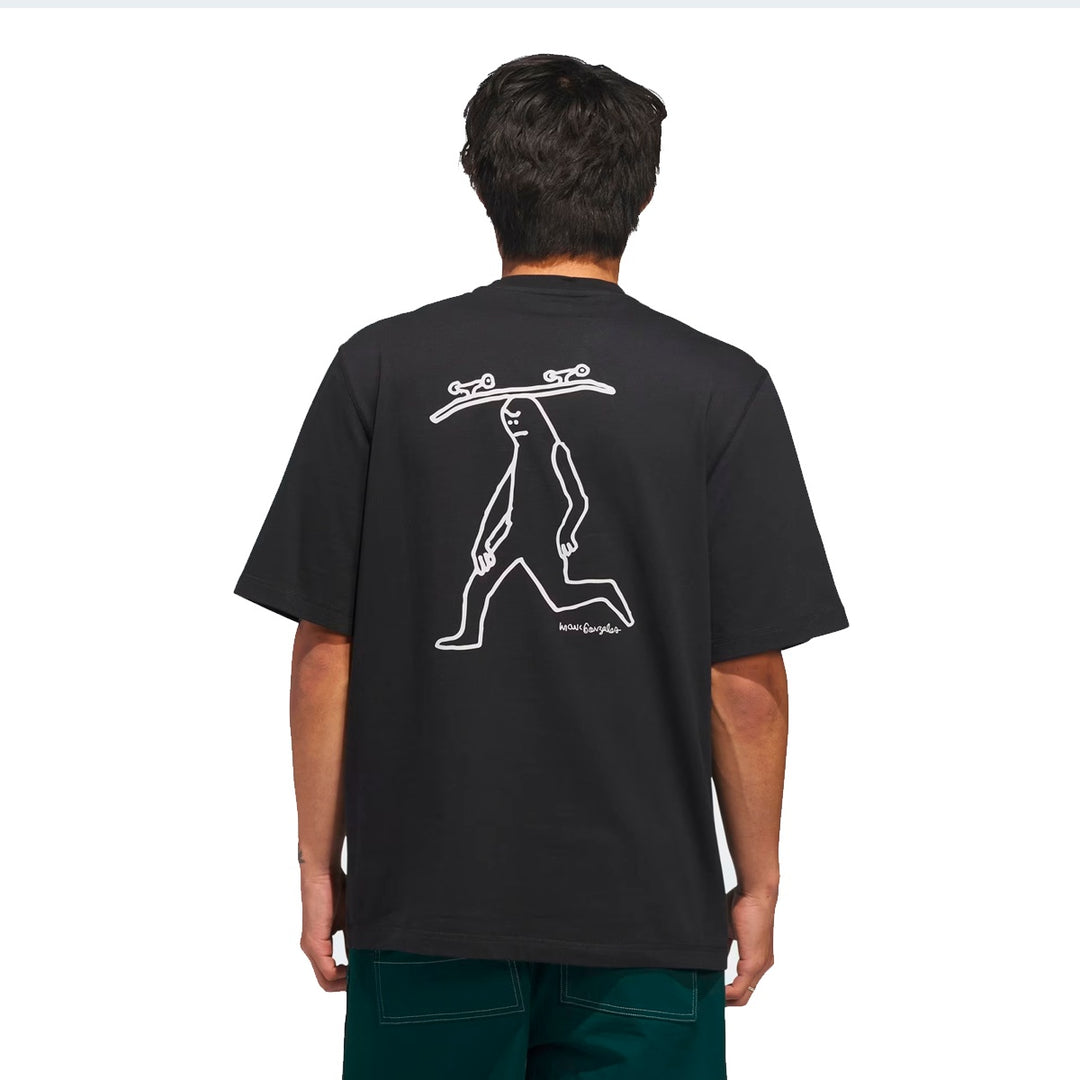 SKATEBOARDING x MARK GONZALES SKATESPOT Tシャツ BLACK  スケートボード スケボー メンズトップス Tシャツ 半袖